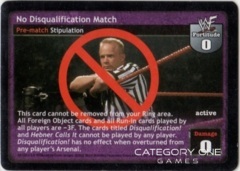 No Disqualification Match